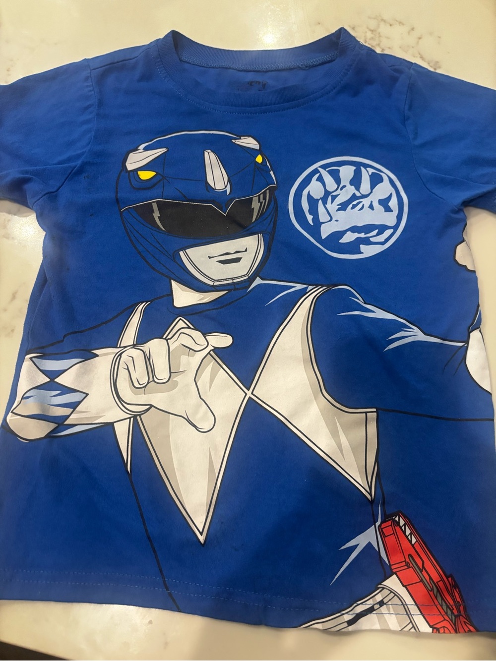 Boys’ Blue Power Ranger Graphic Tee